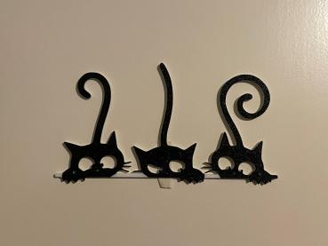 Katzen Cats Wandkunst Wallart